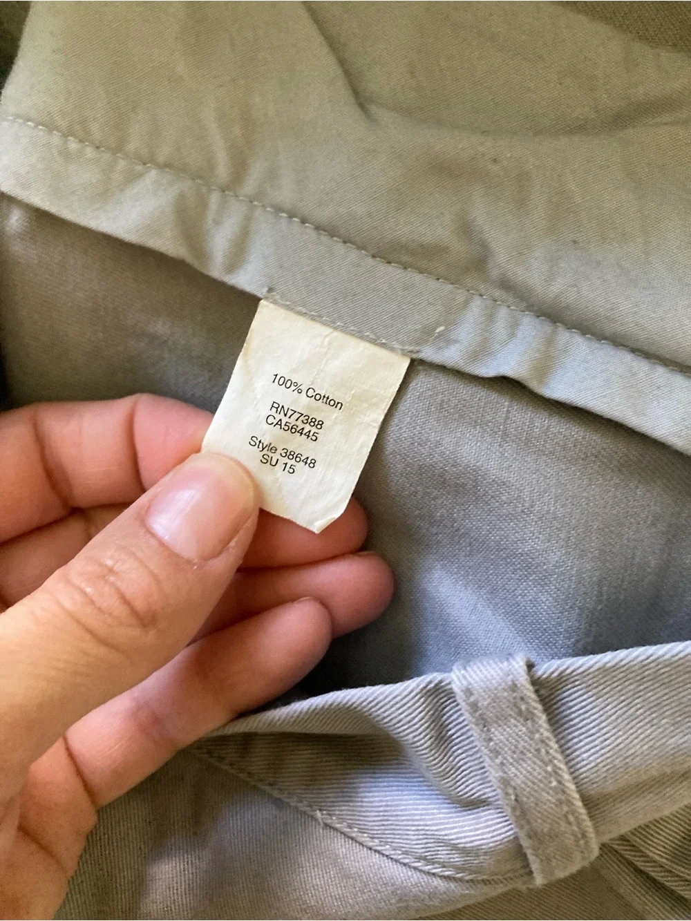 J. Crew Men's Light Gray Chinos